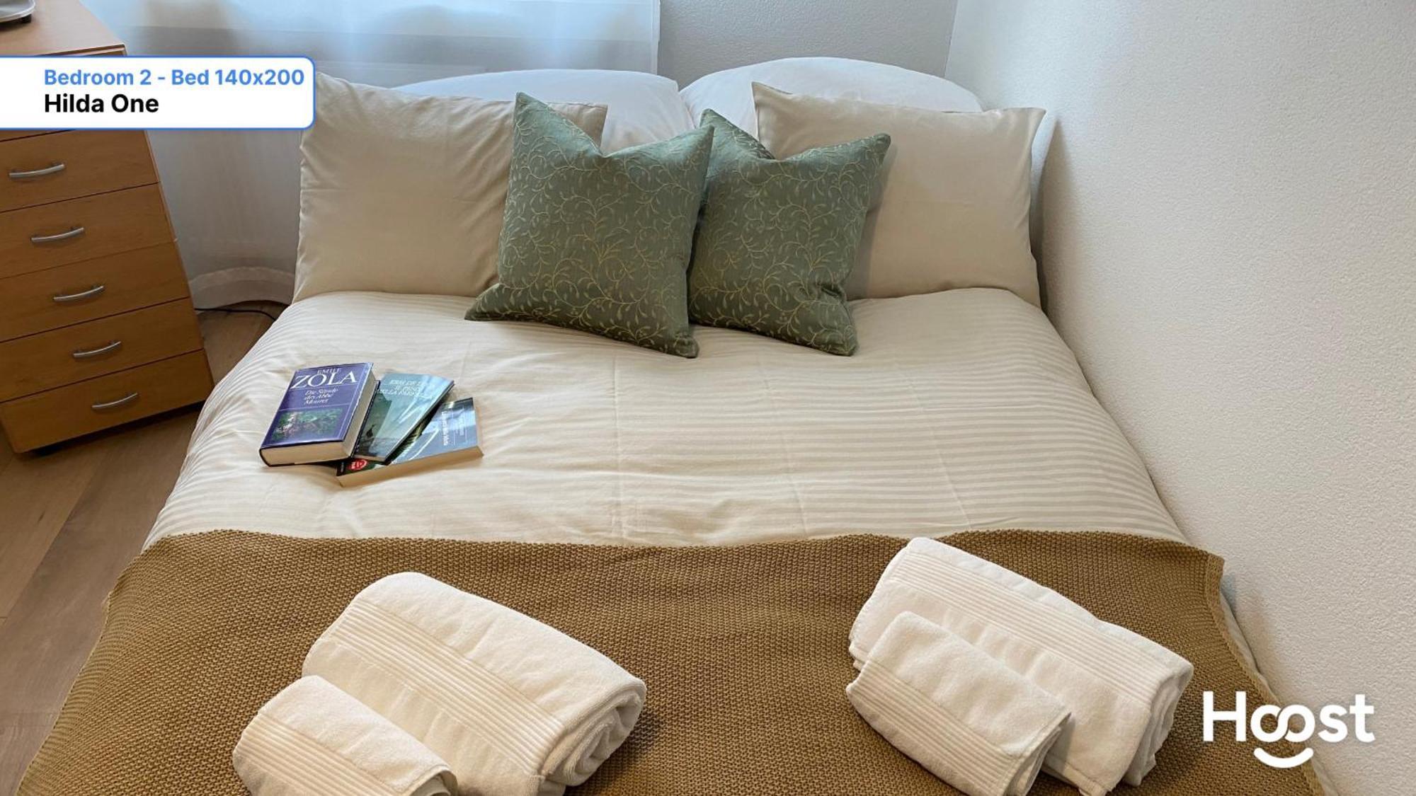 H1 With 4,5 Room, Bathroom, Kitchen, Central, Quiet & Modern With Office Zürich Exteriör bild